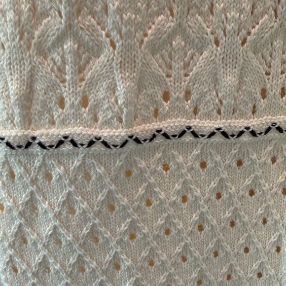 Paros Crochet Eyelet Midi Dress - Picture 6 of 7